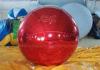 Inflatable Christmas Decoration Balloons Personalised Red Mirror Ball