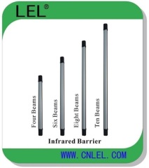 Multi-beams infrared barrier detector for window security