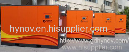 The heat recovery system of centrifugal air compressor