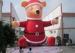 Decorative Inflatable Cartoon Characters Durable Inflatable Christmas Mouse