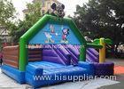 0.55mm PVC Tarpaulin Big Mickey Inflatable Bounce House With Slide N Pool
