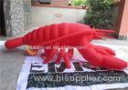 Silk Printing Large Inflatable Model Customized Red Inflatable Lobster
