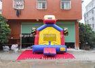 CE Certificate Race Car Commercial Inflatable House 14 Kids Capacity For Outdoor