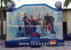 Large Frozen Princess Happy Hop Inflatable Bounce House Inside Slide