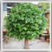 Evergreen factory outlets mini trees customize plastic fruits artificial plants fake apple tree for mall decor