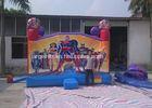 Spderman / Frozen Inflatable Jumping House With PVC Tarpaulin