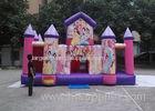 Indoor 120Kg Inflatable Bounce Houses Playground With Princess Theme