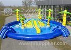 Giant Commercial Inflatable Water Parks Digital Printing High Tensile Strength