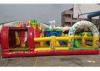 Custom Design Commercial Inflatable Theme Park With 0.55mm PVC
