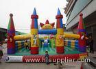 Professional Decoration Inflatable Amusement Park With Big Castle And Slide