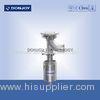 DN40 SS304 Manual Tank Flush Bottom Valves Avoiding Accidental Opening