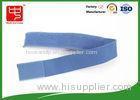 Blue color strong Elastic Velcro Straps nylon hook and loop Eco - friendly