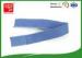Blue color strong Elastic Velcro Straps nylon hook and loop Eco - friendly