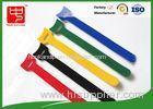 160 * 12mm colored hook and loop cable ties with small hole Heat resistance