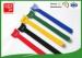 160 * 12mm colored hook and loop cable ties with small hole Heat resistance