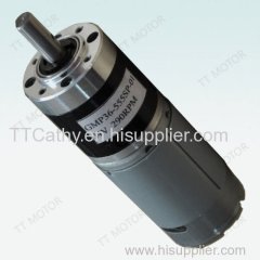 12 volt motor brushed with planetary gear GMP36-555