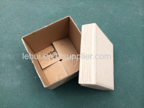 Mini Corrugated Posy Box Natural  corrugated craft gift packaging box