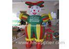 2m Oxford Fabric Promotion Inflatable Cartoon Characters With Logo Printed