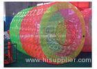 Pink / Green Colorful Durability Inflatable Water Roller 2.5* 2.2m For Park