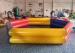 Yellow / Red Portable Rectangular Large PVC Inflatable Water Pool For Outdoor / Indoor