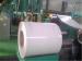 Anti - Scratch Writing Broad Color Coated Galvanized Steel Coil Green / White For Office
