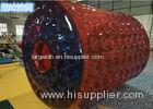 0.7mm TPU Red Inflatable Body Balls / Human Sized Large Inflatable Beach Balls