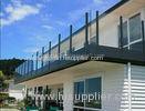 Indoor Decorative Structural Garden Balustrades Glass Handrails For Balcony