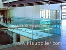 Tinted Tempered Architectural Glass Balustrade Frameless Glass Fencing