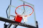 Portable Laminated Glass Basketball Backboard Adjustable Basketball Goal For Kids