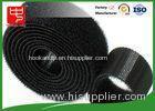 Black velcro tape strong gripping power double sided velcro roll Water resistance
