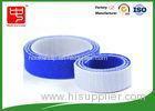 100% nylon blue velcro tape double sided velcro roll 25mm wide 25m / roll