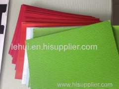 E/F/G corrugated paper sheets customized sizes avaliable for gift food medcine house ware packaging