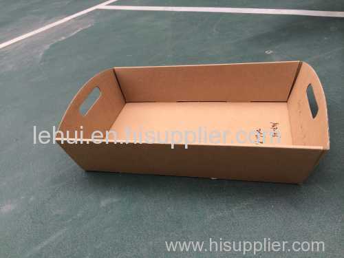 corrugated cardboard trays