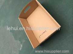 corrugated cardboard small hamper tray manufacturer