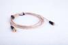 SMA Male To MCX Male Extension RG 178 RF Cable Assembly Custom Made