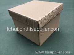 one piece self lock storage paper gift packaging box corrugated E/E flute box tiny box corrugated craft