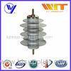 15KV Polymer Metal Oxide Gapless Surge Arrester Gray Color with KEMA