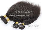 Fashionable Kinky Straight Peruvian Human Hair Weave for Black Women