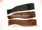 Chocolate Unprocessed Virgin Human Hair Extensions No Nits And No Lice