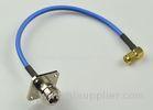 50 ohm RF Cable N Female To SMA Male Semi-Flex Coaxial Cable Connector