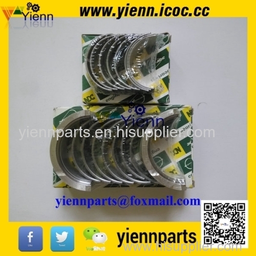 Mit subishi K4N K4M Crankshaft Bearing MM438664 main and Connecting Rod Bearing For KOBELCO SK045 excavator repair