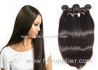 No Chemical Unprocessed Human Hair Bundles / Silky Straight Remy Hair