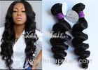 Natural Wave 100 Human Remy Hair Extensions Smooth Thick Peruvian Hair Weave