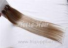 Customized Unprocessed Brazilian Virgin Human Hair Extensions Mixed Color