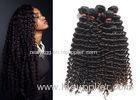 Customized Unprocessed Brazilian Deep Curly Virgin Hair No Nits And No Lice