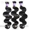 Tangle Free Jet Black Cambodian Virgin Hair With Bouncy And Soft