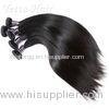 Dyeable Double Wefted Real Indian Human Hair Weave Luster And Silky