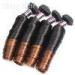 Colored Ombre Indian Human Hair Weave Egg Curl No Any Bad Smell