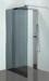 Grey Glass Bathroom Shower Enclosures With Stainless Steel Shower Column Panels