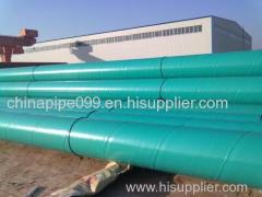 3PE 3PP EPOXY CEMENT LINER COATING spiral steel pipe